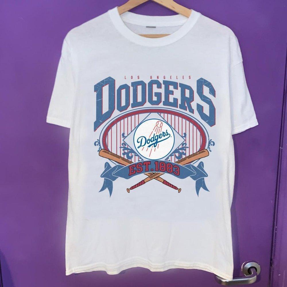 Los Angeles Dodgers 1883 Shirt ,  Fan Shirt, Los Angeles Dodgers Shirt K8